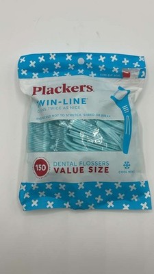 Plackers Twin-Line Dental Floss Picks, Designed with Two High  (PaCK 2)