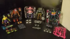 SUPER7 TMNT TURTLES ULTIMATES MONDO GECKO BEBOP ROCKSTEADY KANG SLASH LOT SET