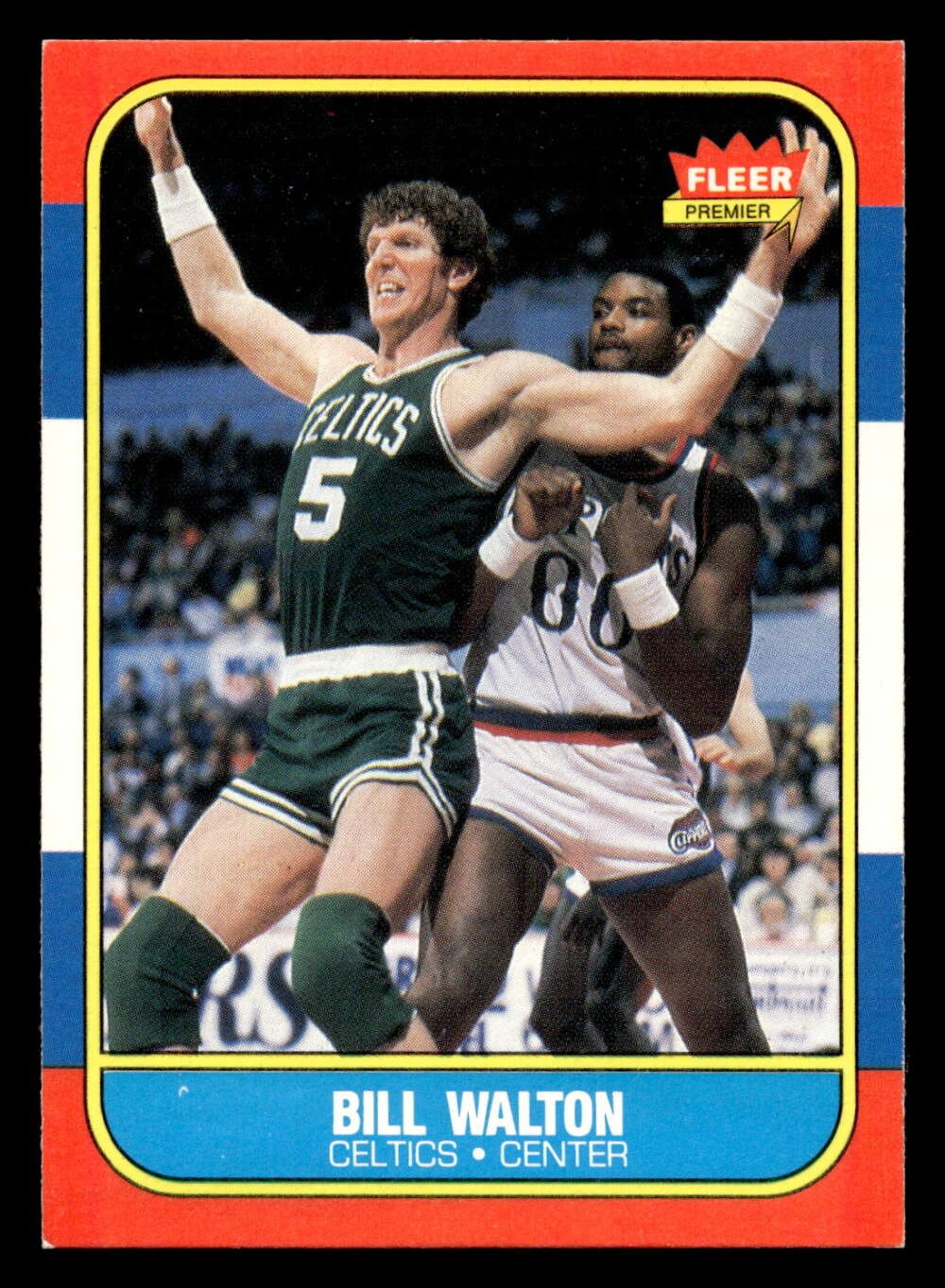 1986-87 Fleer #119 Bill Walton Ex-Mint Celtics Basketball ID: 509108