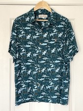 Lanikai Surf Vintage Beach Shirt Shark