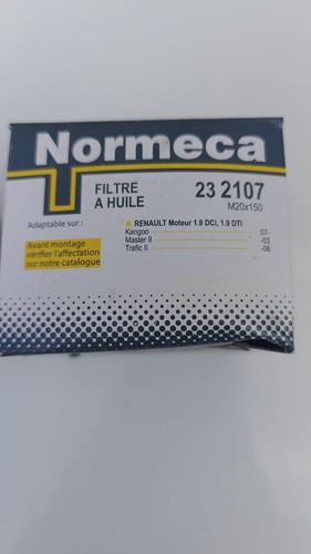 Filtre a huile Normeca 232107 DACIA DUSTER LOGAN SANDERO 1,5l equ/ LS926 LS933 - Afbeelding 4 van 4