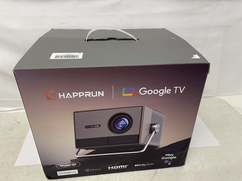 Happrun Q7 1920 x 1080 Google TV Enabled LED LCD Projector