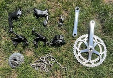 Vintage 1990s Campagnolo Xenon 9 Speed Bike Groupset Brakes Gears Cassette Mechs