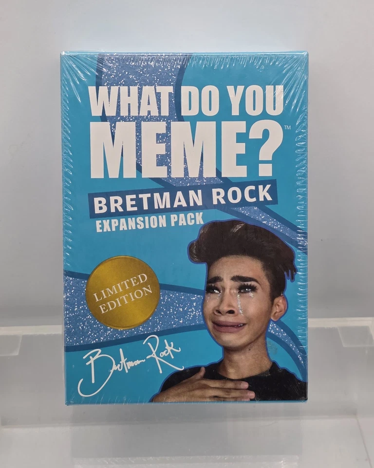 What Do You Meme? Bretman Rock Expansion Pack Limited Edition Card Game 2019 NEW - Image 2 of 4