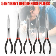 Precision 11inch Long Needle Nose Pliers Assortment Kit, Long Reach Pliers