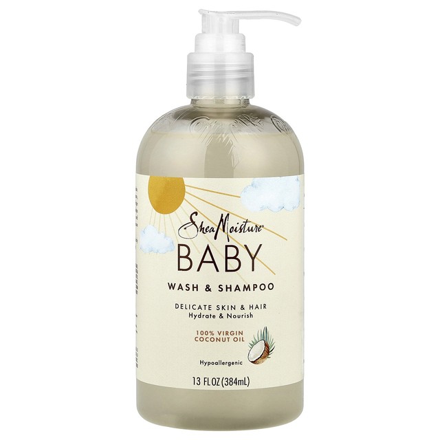 SheaMoisture Baby Wash & Shampoo Virgin Coconut Oil