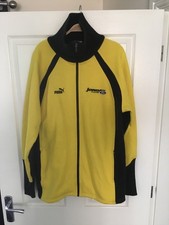 Jordan F1 vintage Y2K Puma yellow Track top oversized large