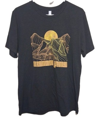 Bella Canvas Brendan James Adult T Shirt Large Dark Gray Short Sleeve