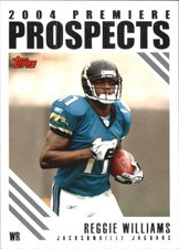 2004 Topps Premiere Prospects #PP17 Reggie Williams RC Rookie Card. rookie card picture