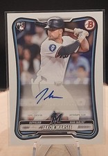 2026 Bowman - Paper Rookies and Veterans Retail Autographs Jakob Marsee #PRV-JMA