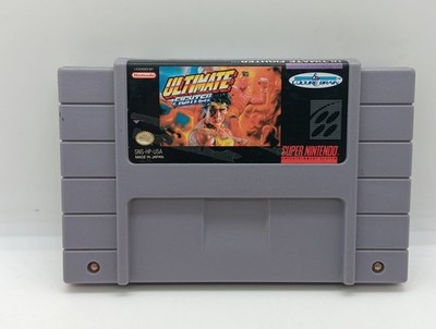 Ultimate Fighter (Super Nintendo Entertainment System, 1994) SNES Tested & Works