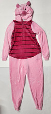 Unisex Adult Medium Halloween Costume Piglet Winnie The Pooh One Piece Pajama