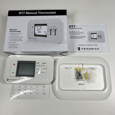 Friedrich RT7 Digital Non-Programmable Wall Thermostat 2 Speed Fan Heat Cool