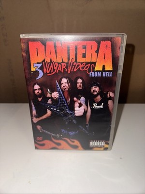 Pantera Dvd 3 Vulgar Videos From Hell (DVD 2006, 2-Disc Set) Dimebag Vinnie Paul
