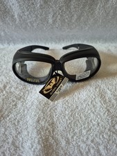 Global Vision Outfitter Fit Over Safety Glasses Padded Shatterproof Smoke Tinted