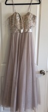 Watters watters Prom Dress Strapless Sz 6