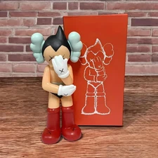 Kaws Astro Boy Facepalm Action Figure Home Deco Art Toy Gift in China version