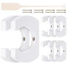 8 Pcs Kayak Paddle Holder, Kayak Oar Holder to Keeper Hanging Oar for Wall De...