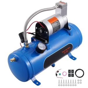 Uimoso 12V Air Compresseur avec 1.6 G/6L Réservoir à bord Air Système de compresseur de corne