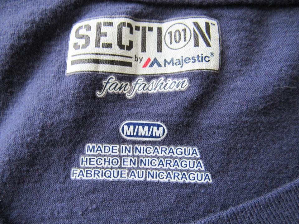 Section 101 by Majestic UNC Tar Heels Long Sleeve Tee Women's Size M - Image 3 of 3