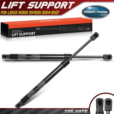 Lexus RX330 RX350 Driver & Passenger Side 2 Piece Liftgate Lift Support Set TRQ GSA44556 Lexus RX330 RX350 Driver & Passenger Side 2 Piece Liftgate Lift Support Set TRQ GSA44556