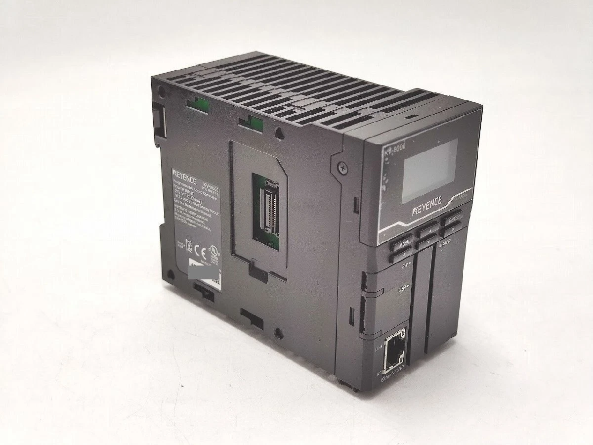 Keyence KV-8000 PLC Module 1 PC Color Black Used From Japan Operation Confirmed
