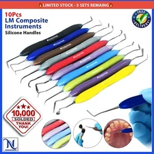 Dental Composite Filling Restorative Instruments with Silicone Handle INSTUMAX®