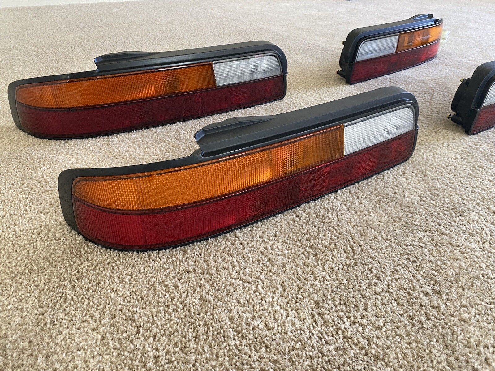 NOS Silvia S13 240SX S13 Coupe Tail Light Set Genuine Nissan IKI