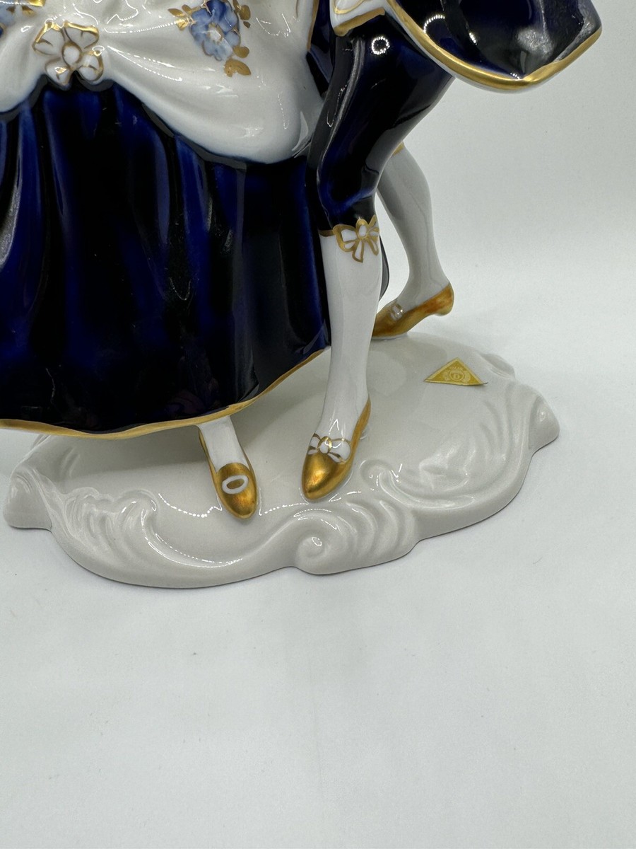 Vintage Royal Dux Bohemia Porcelain Dancing Figurine Czech