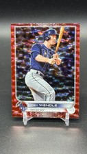2022 Series 1 Base Orange Foilboard #145 Joey Wendle /299 - Tampa Bay Rays