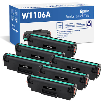 Mit Chip XL Toner für HP 106A W1106A Laser MFP 135wg 137fwg 107w 135a 135ag 107a