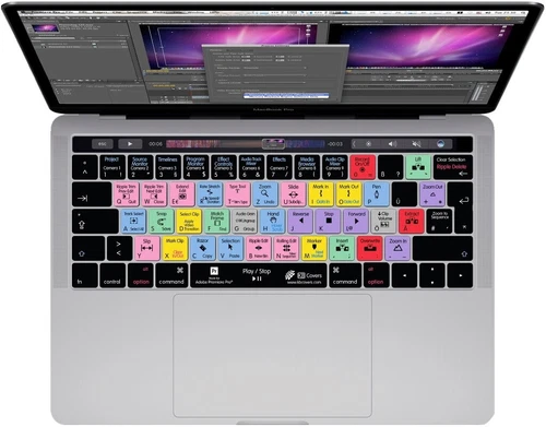 Couvercle De Clavier Avec Raccourcis Pour Premiere Pro MacBook Pro 13 15"