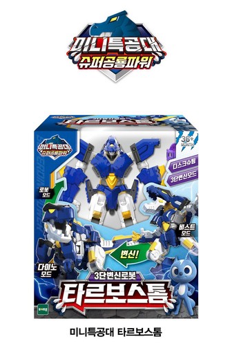 Miniforce Super Dino Power 2 TARBO STORM Transforming Dinosaurs Robot Figure - Picture 5 of 5