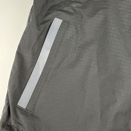 Abrigo de trabajo impermeable STANLEY Ripstop 2 XL chaqueta con capucha negro/gris ribete - Imagen 3 de 10