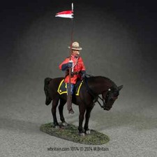 BRITAINS SOLDATINI MUSEUM 10174 - Royal Canadian Mounted Police a cavallo
