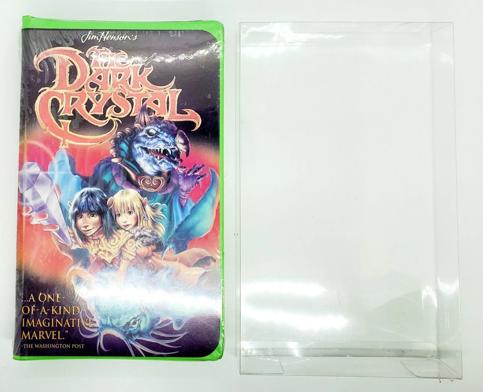 Brand New! The Dark Crystal Jim Henson Green Clam Shell VHS Tape 1994 SEALED! 🍿 - Image 4 of 4