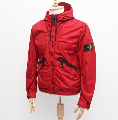 Full Zip Jacket Hooded Windbreaker RARE 