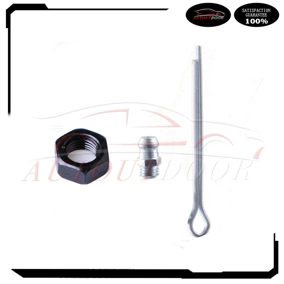 Kit de dirección de rótula delantera de 8 piezas extremo de varilla de amarre apto para Isuzu Trooper 1987-1991 Foto 4 de 4