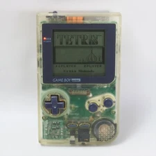 Gameboy Pocket Clear Console MGB-001 Nintendo M13136019 made in JAPAN gb