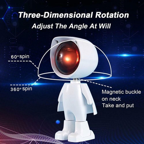 360° Rotation Romantic Lamp Sun Projection Lamp LED Night Light Room Decoration - Picture 4 of 8