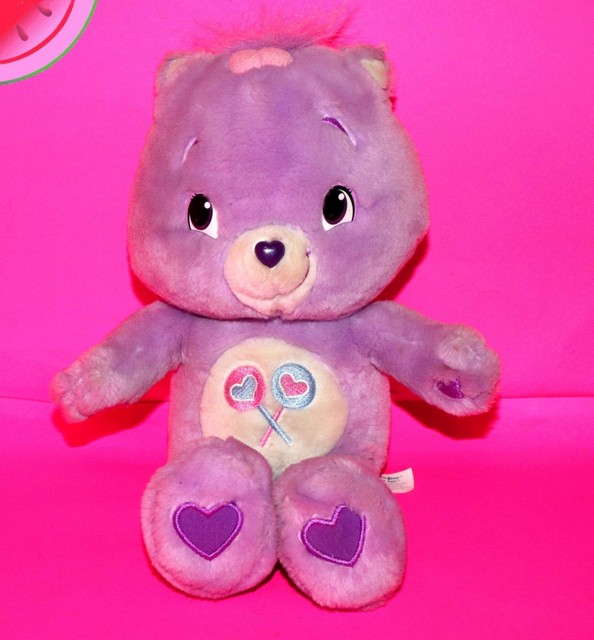 Plush CARE BEARS Electronic Toy TALKING SINGING with cd SHARE BEAR 13" 2007 eBay