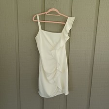 Guess Ruffle Mini Dress Size 12 Women Sleeveless