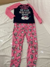 Girls Justice Multicolor Long sleeve    pj set size 10