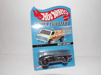 2002 Hot Wheels RLC #3/4 Super Chromes Whip Creamer Chrome RL's 9812/12500