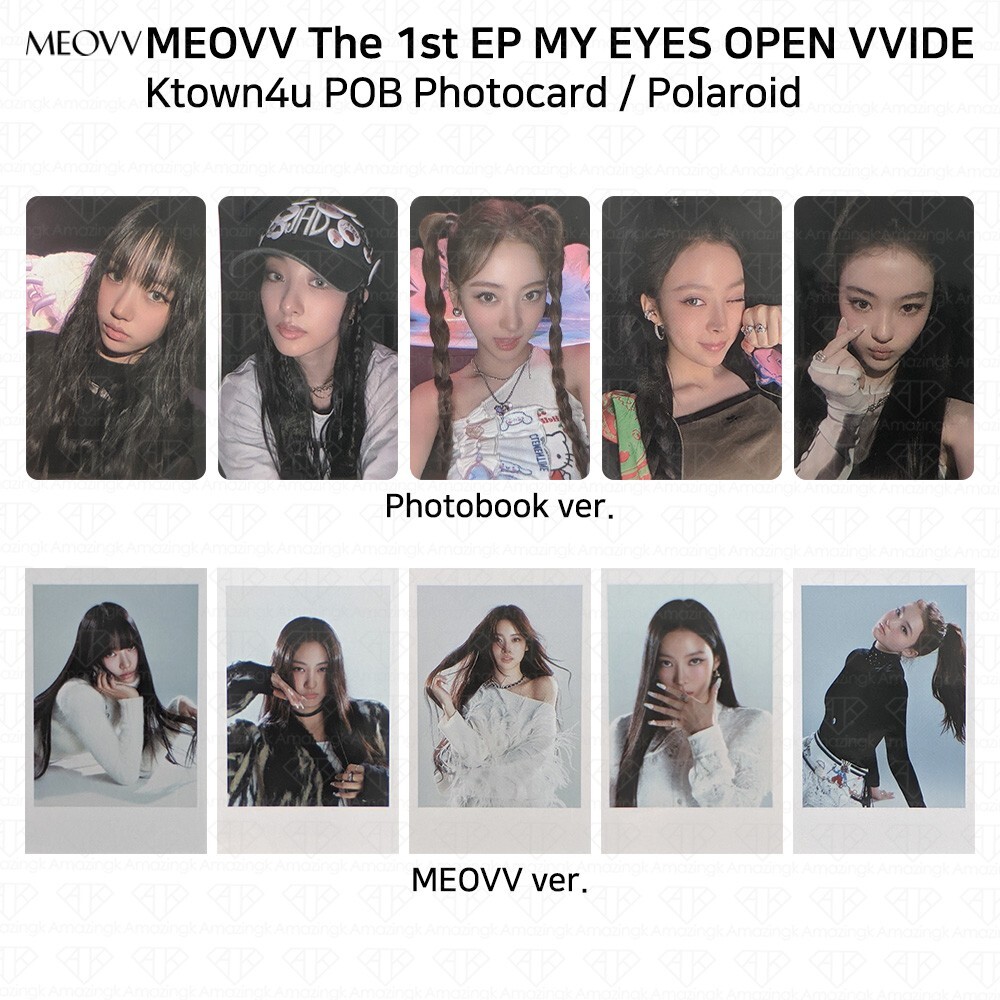 【公式】meow ELLA meovv サイク PHOTOCARD MEOVV MEOW Album Photocards 5Pcs/Set – Kpop Exchange