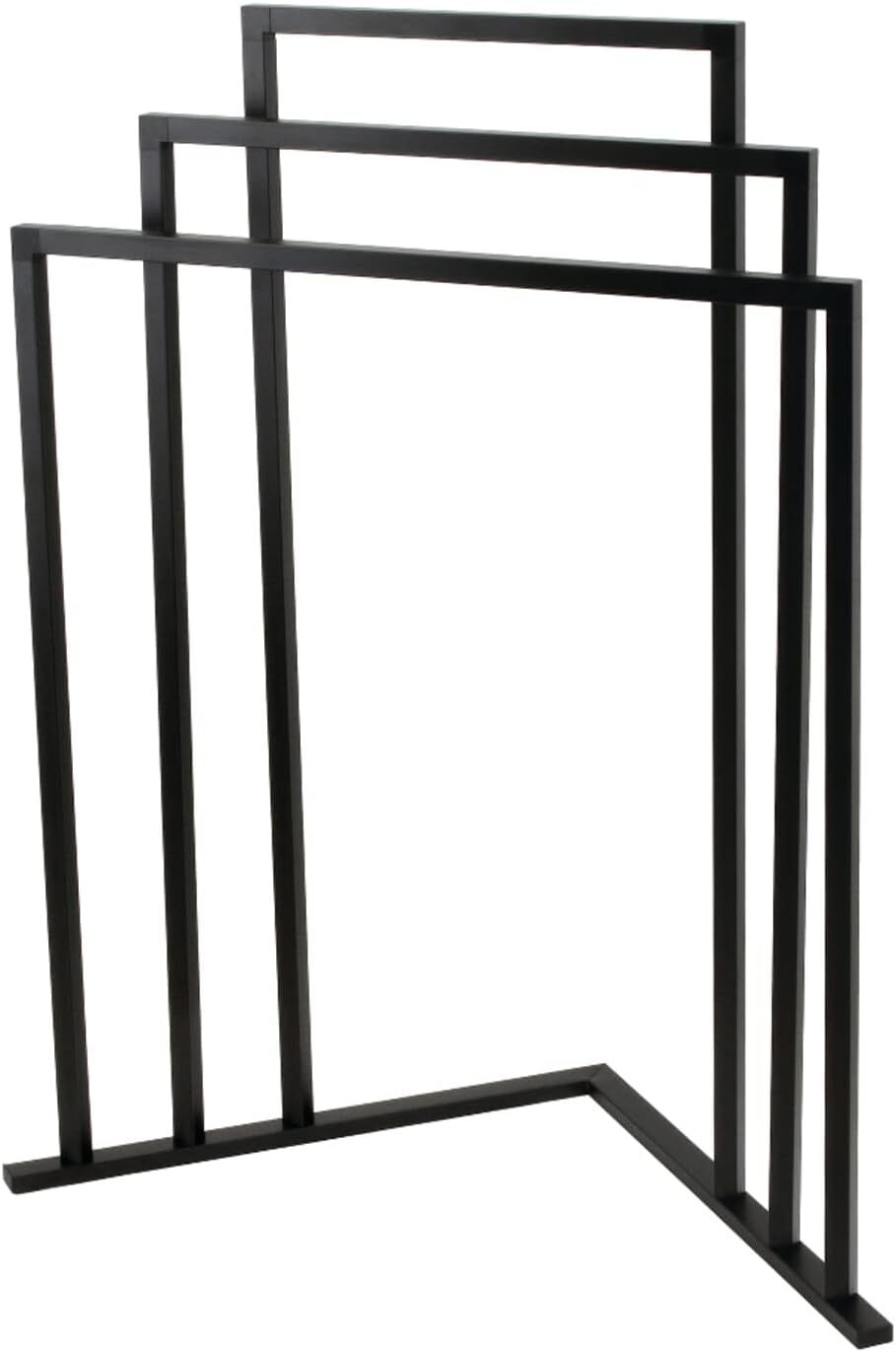 Kingston Brass SCC8270 Edenscape L-Shaped Freestanding 3-Tier Steel Corner -Towe
