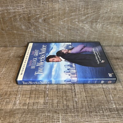 Two Weeks Notice (DVD, 2003, Widescreen) 85392341825| eBay