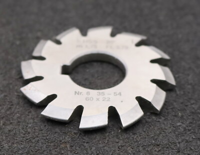 DOLD Zahnformfräser m= 1,75mm No. 6 für Z= 35-54 EGW 20° gear profile cutter