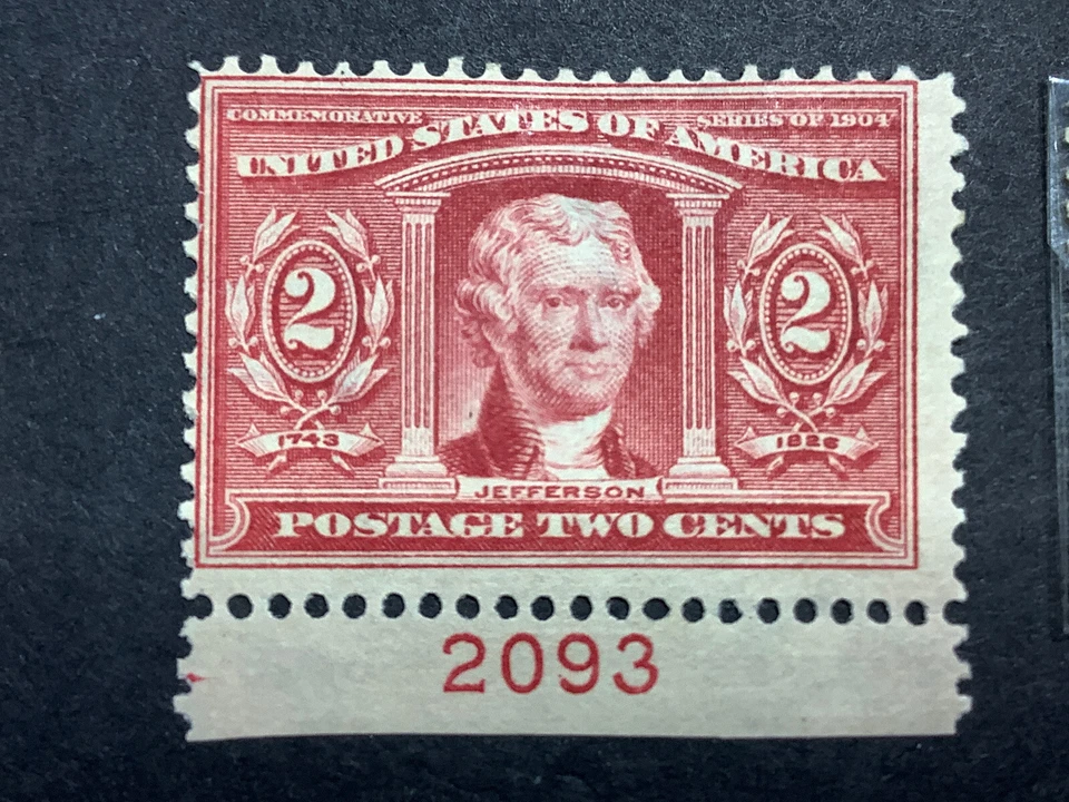 US Stamp SCOTT #323-327-SET LOUISIANA PURCHASE 323,325 MNH..324 MH, 326,327 Used - Image 4 of 4