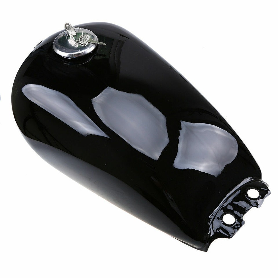 CAFE RACER FUEL STYLE GAS TANK 9L 2.4GAL BLACK FINISH FOR Suzuki GN125 ...